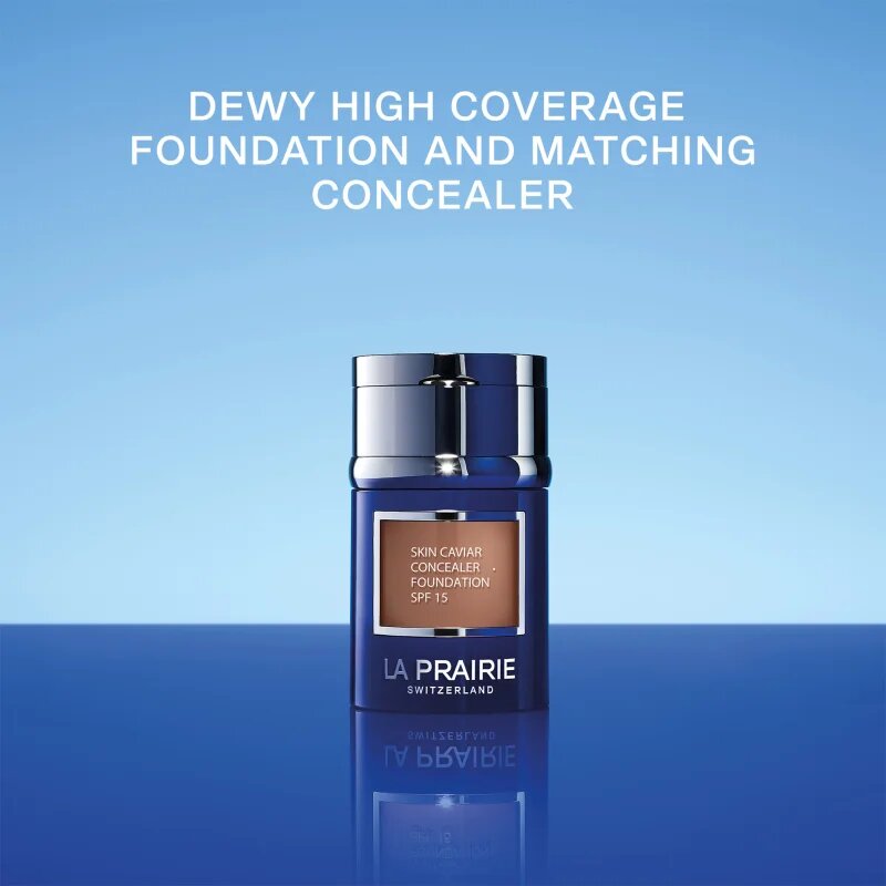 La Prairie Skin Caviar Concealer Foundation make-up si corector SPF 15 culoare NW-70 Hazel 30 ml