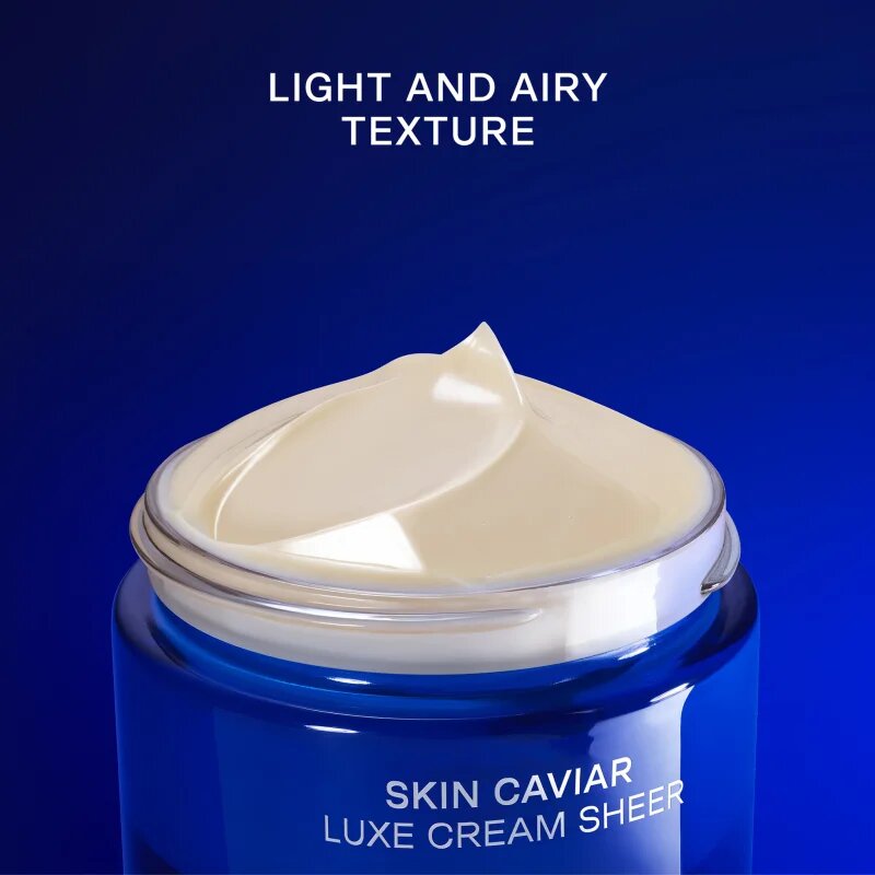 La Prairie Skin Caviar Luxe Cream Sheer cremă de lux pentru fermitate cu efect de nutritiv 50 ml