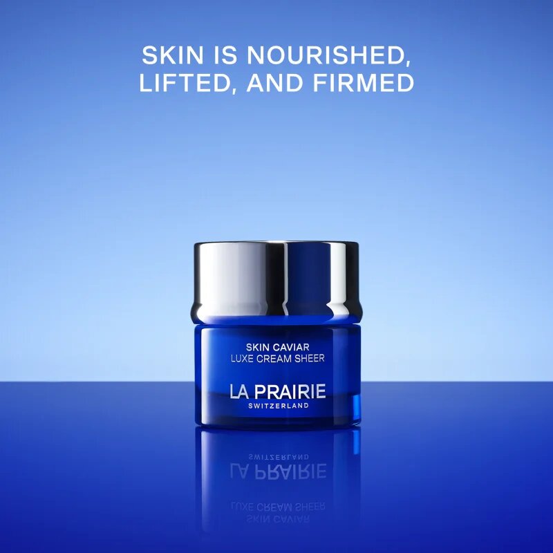 La Prairie Skin Caviar Luxe Cream Sheer cremă de lux pentru fermitate cu efect de nutritiv inovații 50 ml