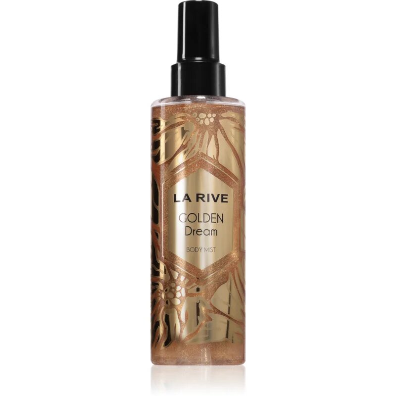 La Rive Golden Dream Body Mist spray pentru corp cu particule stralucitoare pentru femei 200 ml