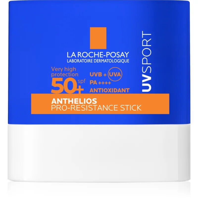 La Roche-Posay Anthelios UV Sport Pro-Resistance Stick Protectie solara cu factor foarte mare rezistenta la apa pentru sportivi stick SPF 50+ 8 g