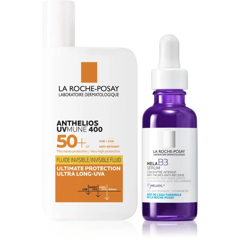 La Roche-Posay Bundles Anthelios + Mela B3 set impotriva petelor