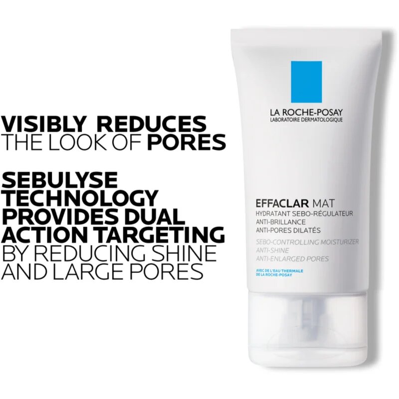 La Roche-Posay Effaclar Mat crema hidratanta matifianta pentru ten gras si problematic 40 ml