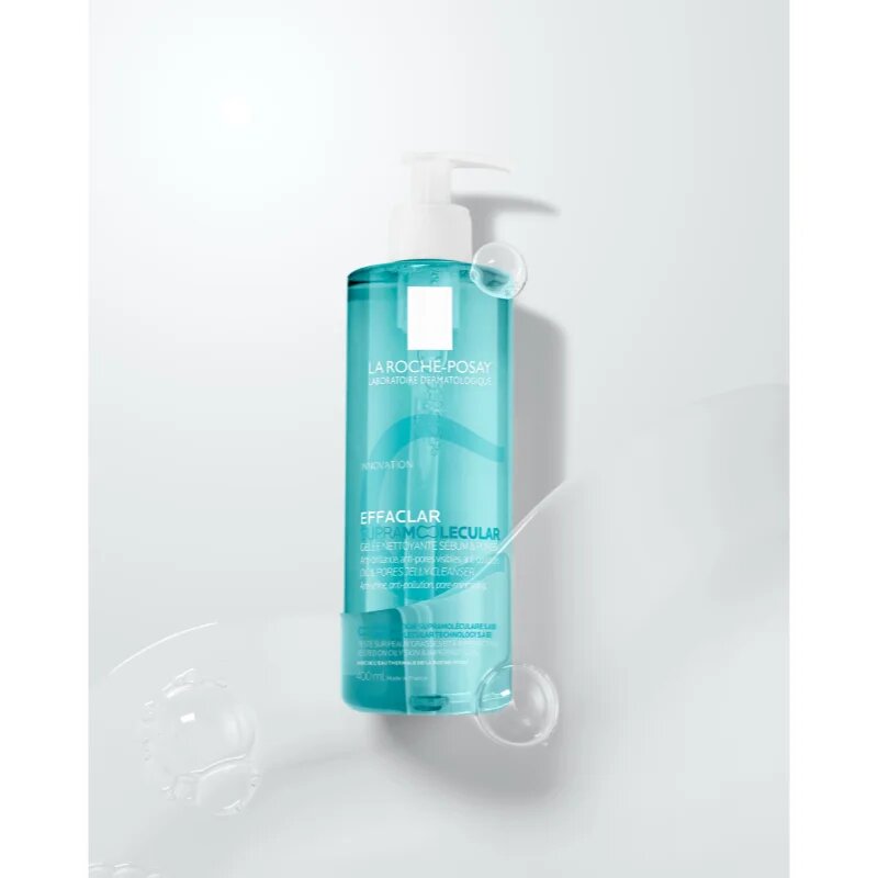 La Roche-Posay Effaclar Supramolecular gel de curățare pentru piele lucioasa cu pori dilatati 400 ml