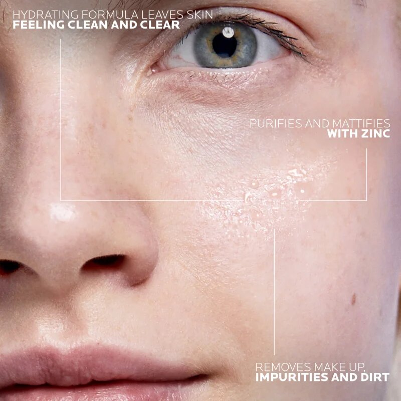 La Roche-Posay Effaclar Ultra apa pentru curatare cu particule micele pentru ten acneic 200 ml