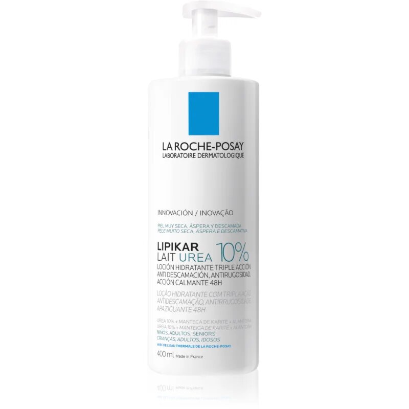 La Roche-Posay Lipikar Lait Urea 10% lapte de corp calmant pentru piele foarte uscata 400 ml