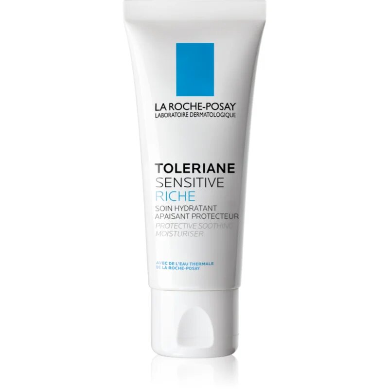 La Roche-Posay Toleriane Sensitive Rich cremă hidratantă cu prebiotice pentru diminuarea sensibilității feței 40 ml