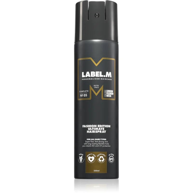 label.m Fashion Edition fixativ pentru toate tipurile de păr 250 ml