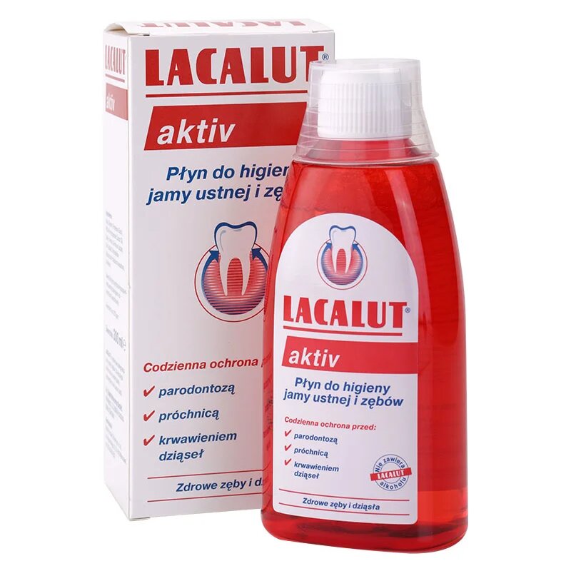 Lacalut Aktiv apă de gură 300 ml