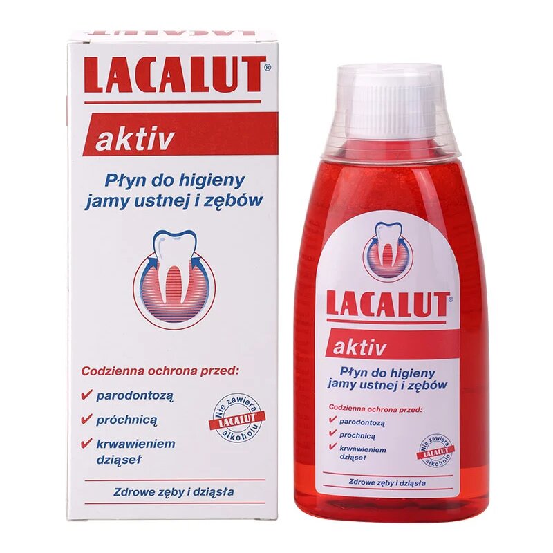 Lacalut Aktiv apă de gură 300 ml