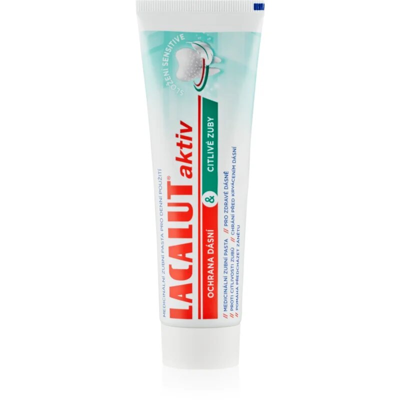 Lacalut Aktiv pastă de dinți pentru a proteja dintii si gingiile 75 ml