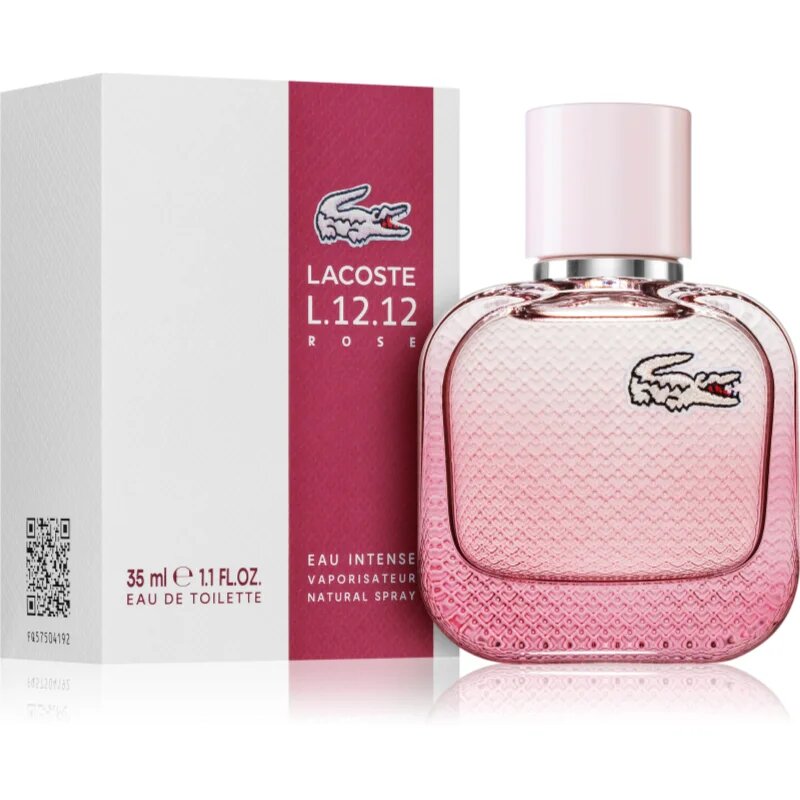 Lacoste L.12.12 Rose Eau Intense Eau de Toilette pentru femei 35 ml