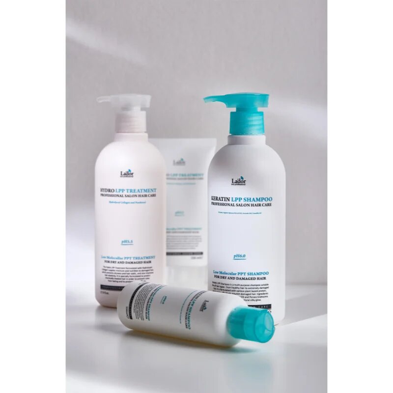 La'dor Keratin LPP sampon regenerator pe baza de keratina pentru hranire si stralucire 150 ml