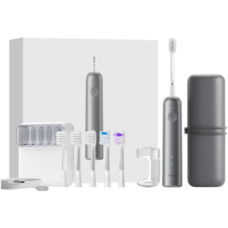 Laifen LFTB01-A Aluminium periuta de dinti electrica sonica Grey 1 buc