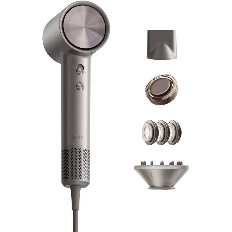 Laifen Swift 4 cel mai puternic uscator pentru par ionizant Polished Titanium 1 buc