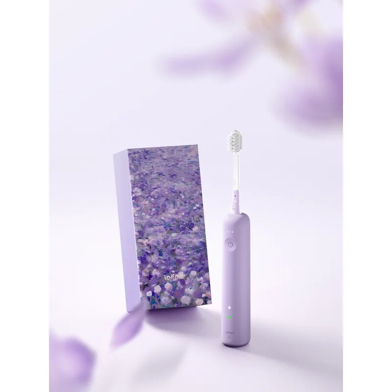 Laifen Wave Special periuta de dinti electrica + 2 capete de schimb Purple 1 buc