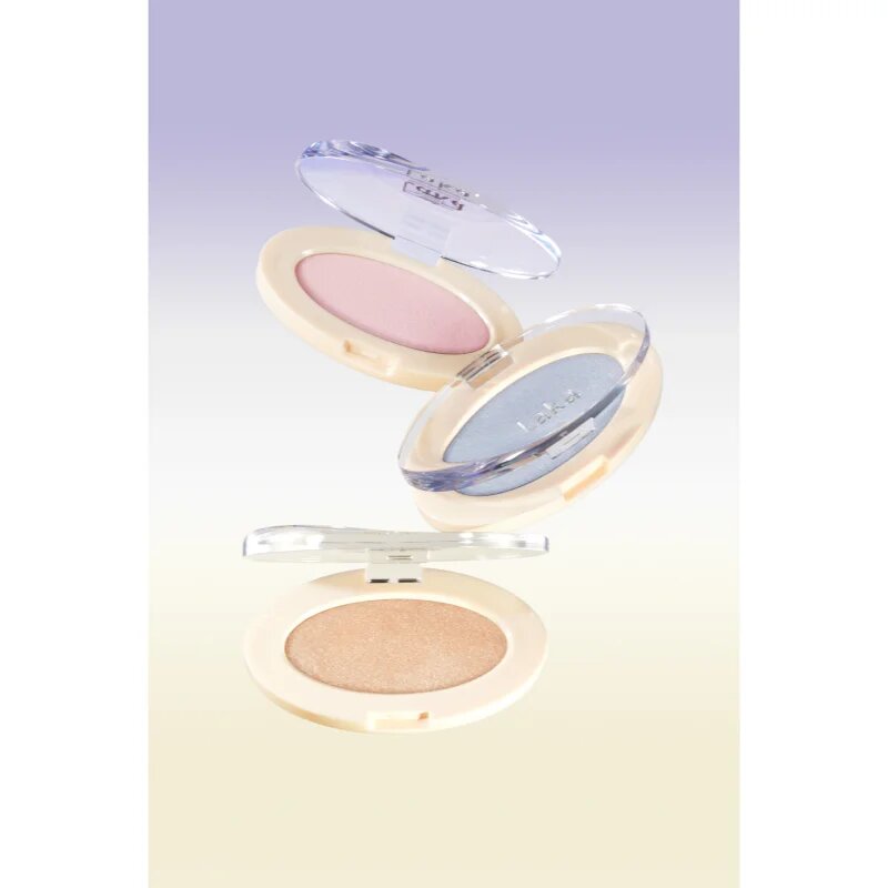 Laka Dreambeam Highlighter Pudra compacta ce ofera luminozitate culoare 03 Water Beam 3.7 g
