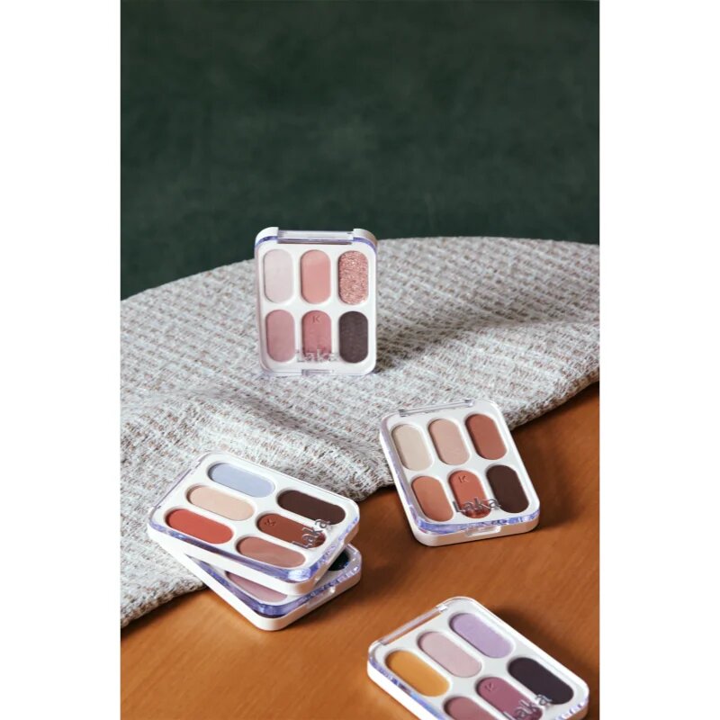 Laka Forever6 Eye Palette paletă cu farduri de ochi culoare 03 Prim Rose 7 g