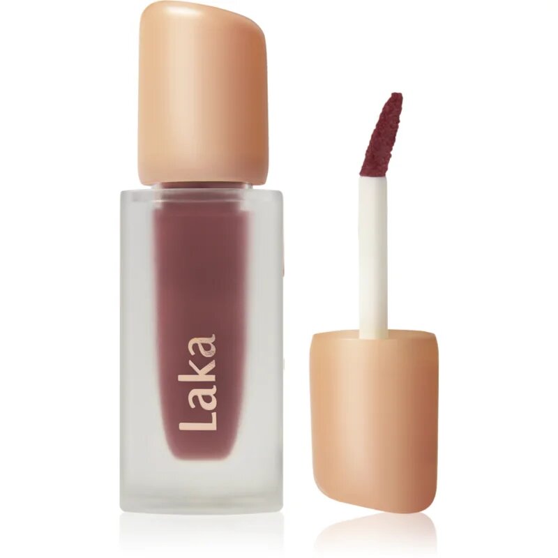 Laka Fruity Glam Tint luciu de buze rezistent cu efect de hidratare culoare 121 Ash Nut 4.5 g