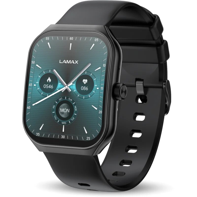 LAMAX Electronics Prism AMOLED Black ceas inteligent 1 buc