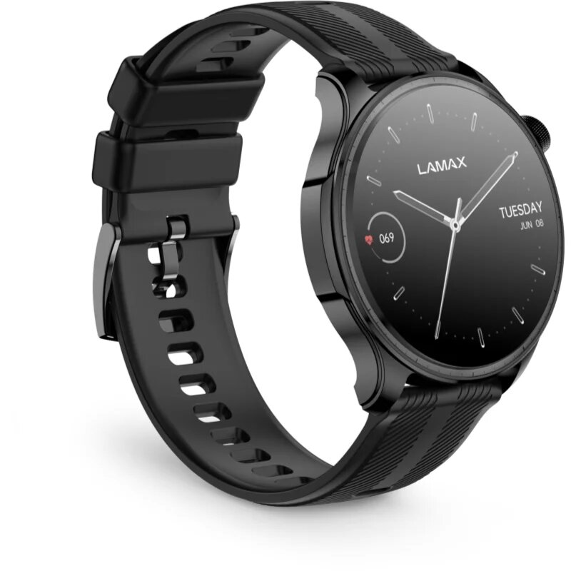 LAMAX Electronics Prism AMOLED Black ceas inteligent 1 buc