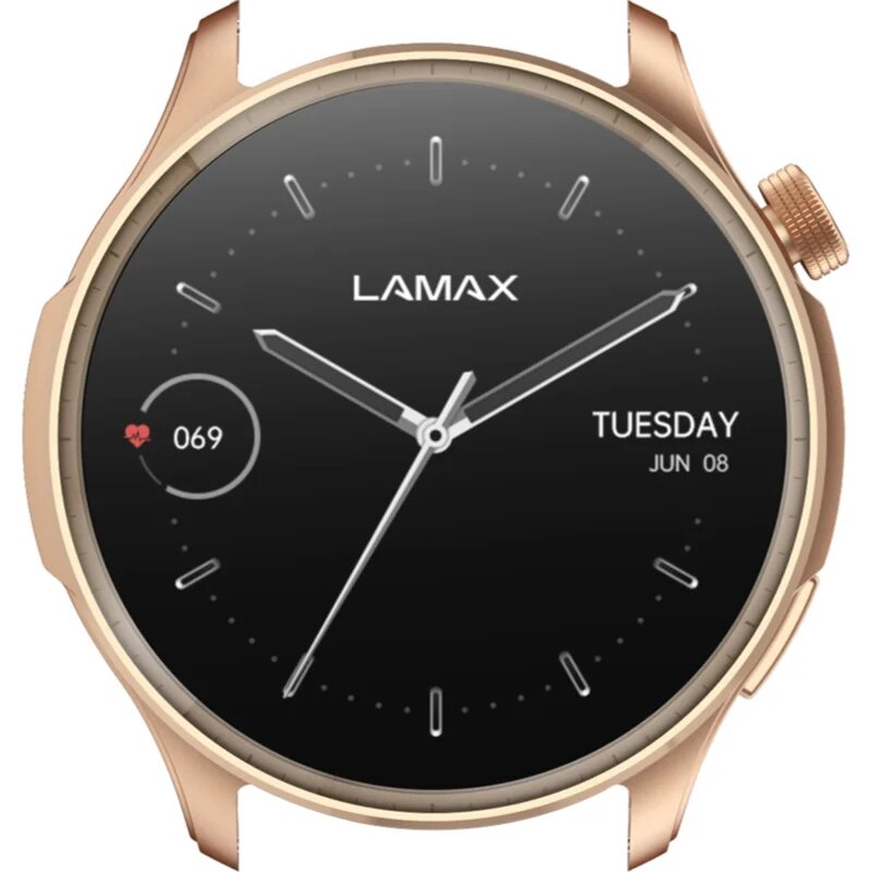 LAMAX Electronics Prism AMOLED Rose Gold ceas inteligent 1 buc