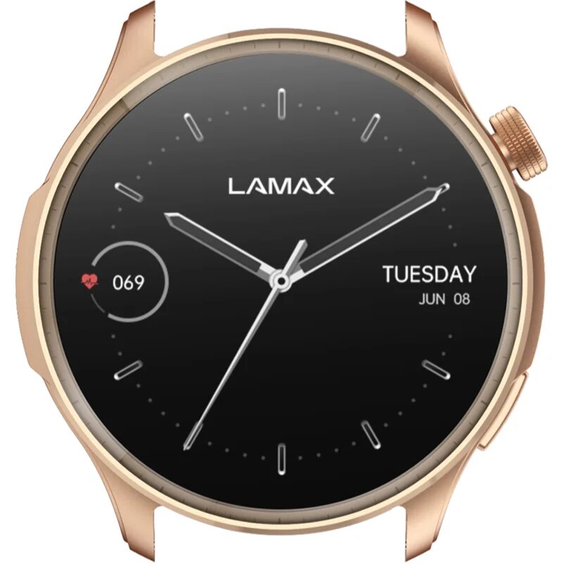LAMAX Electronics Prism AMOLED Rose Gold ceas inteligent 1 buc