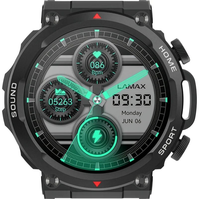 LAMAX Electronics Xplore Black ceas inteligent 1 buc