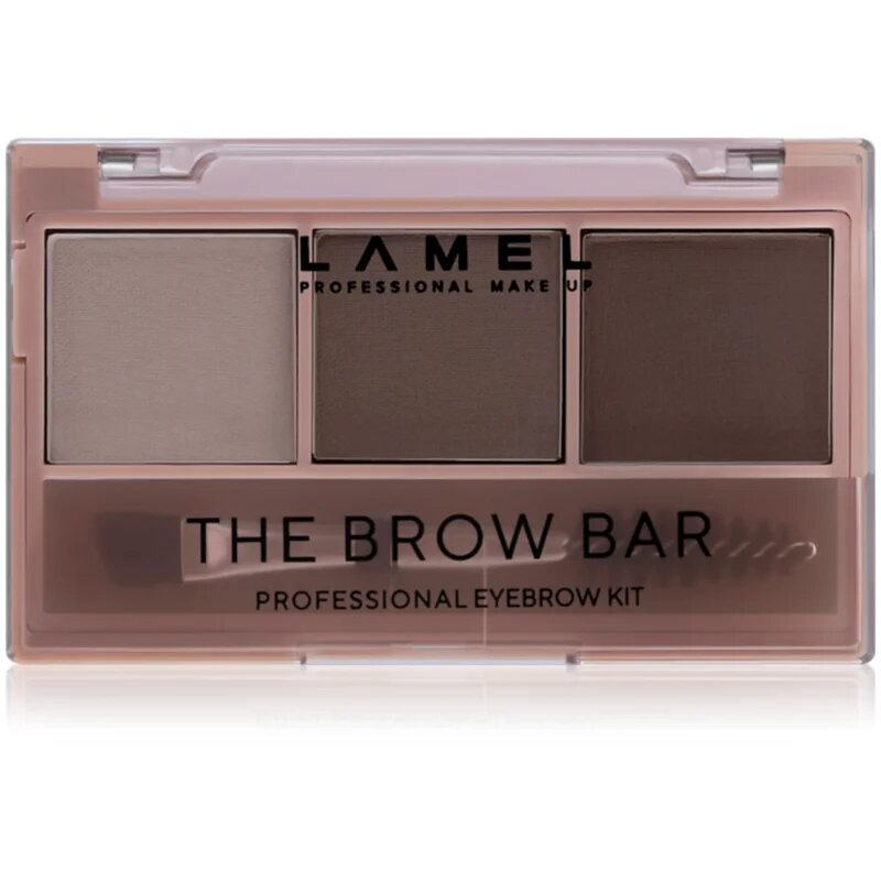 LAMEL BASIC The Brow Bar paleta pentru machiaj sprancene cu pensula #402 45 g