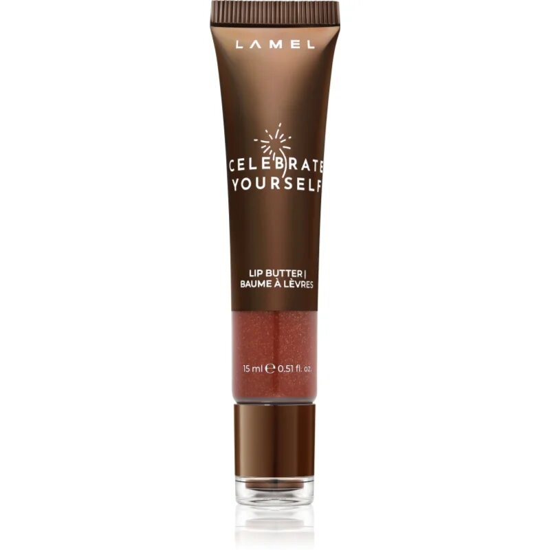 LAMEL Celebrate Yourself Balsam de buze hidratant cu particule stralucitoare culoare 01 15 ml