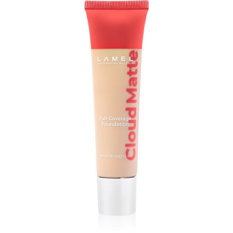 LAMEL Cloud Matte Full-Coverage Foundation machiaj matifiant de lungă durată culoare 02N 30 ml