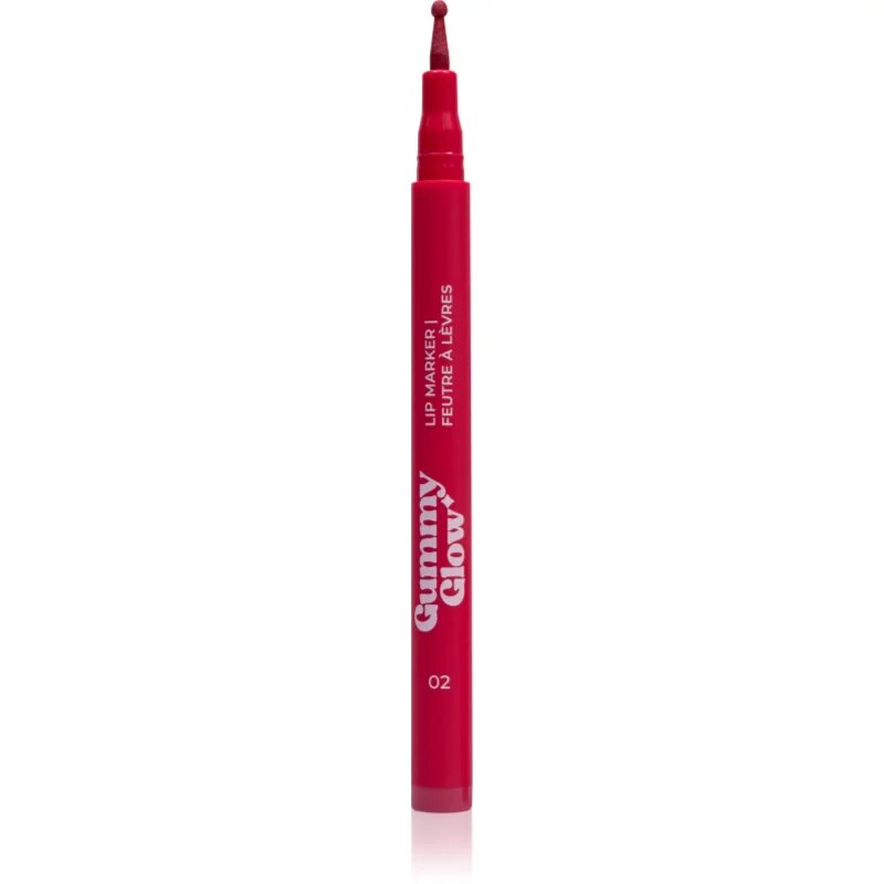 LAMEL Gummy Glow Lip Marker repara buzele pentru un efect de lunga durata culoare 02 1.6 ml