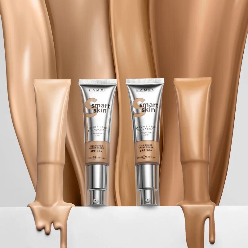 LAMEL Smart Skin make up hidratant cu acid hialuronic culoare 402 35 ml