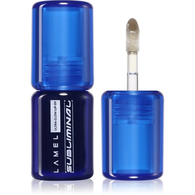 LAMEL Subliminal Cyber Lip Oil ulei pentru buze pentru hidratare si stralucire culoare 02 Neo-Noir 2.7 ml