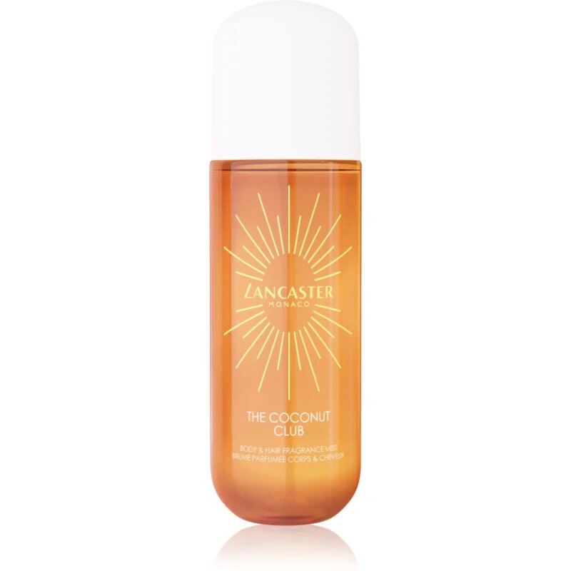Lancaster Eau de Hair & Body Mist brumă parfumată pentru față corp și păr parfum Coconut Club 236 ml