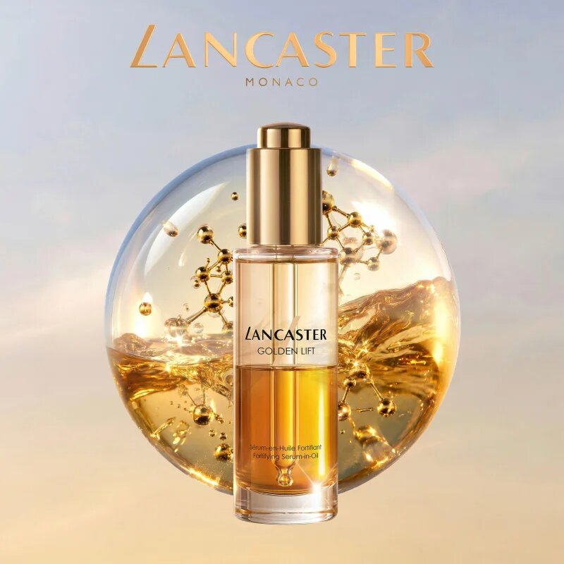 Lancaster Golden Lift Fortifying Serum-in-Oil ser ulei pentru fortificarea barierei cutanate 50 ml