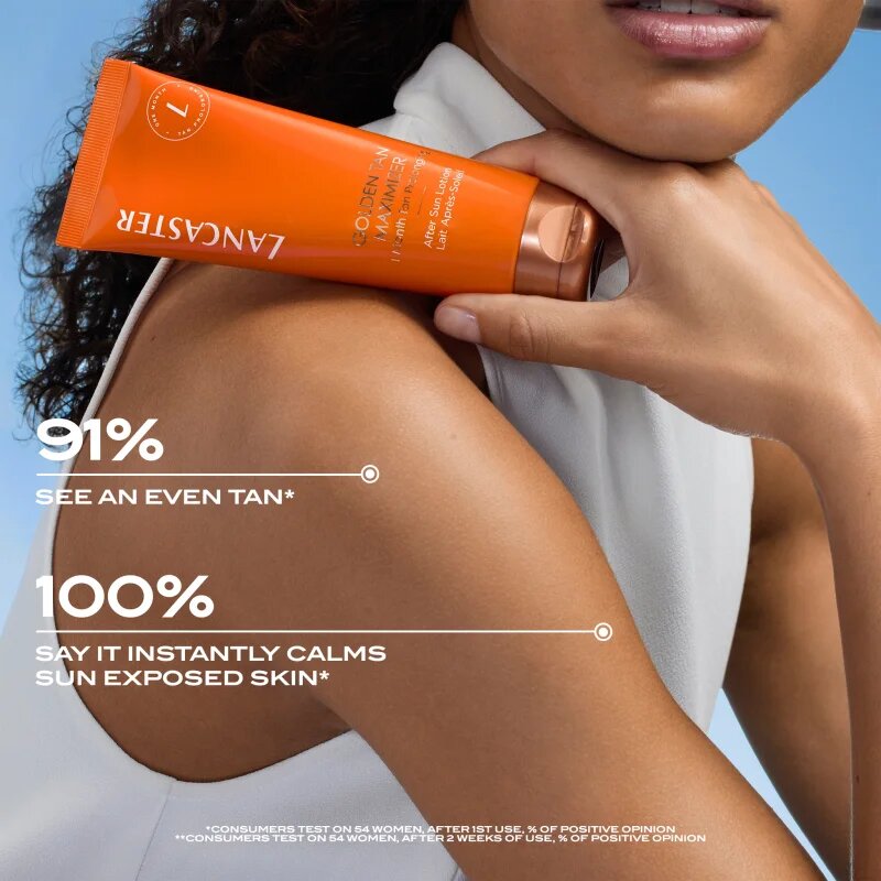Lancaster Golden Tan Maximizer After Sun Lotion lapte de corp mentinerea bronzului 250 ml