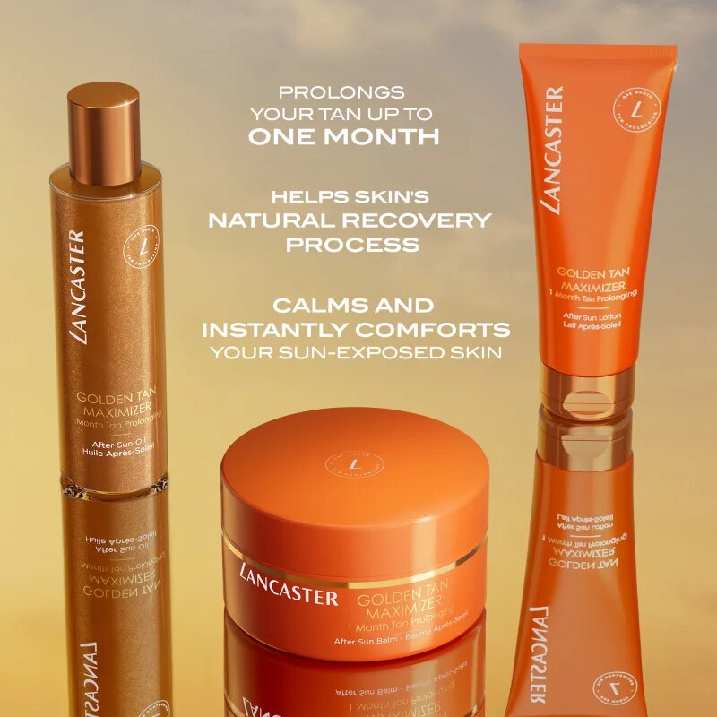 Lancaster Golden Tan Maximizer After Sun Lotion lapte de corp mentinerea bronzului 250 ml