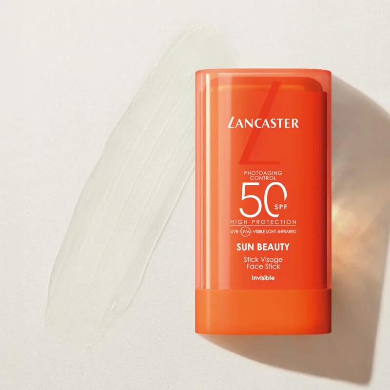Lancaster Sun Beauty Face Stick baton cu protectie solara pentru față și gât SPF 50 19 g