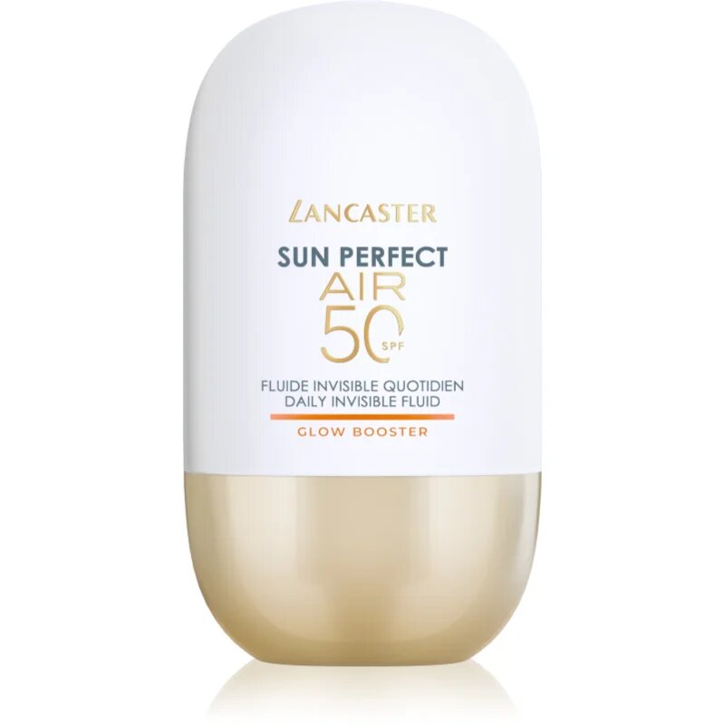 Sun Perfect Air 50 Glow Booster lichid protector ultra ușor pentru ten obosit SPF 50 40 ml