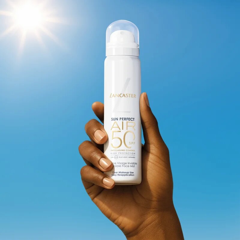 Lancaster Sun Perfect Air Invisible Face Mist lotiune pentru fata pentru expunerea la soare SPF 50 75 ml