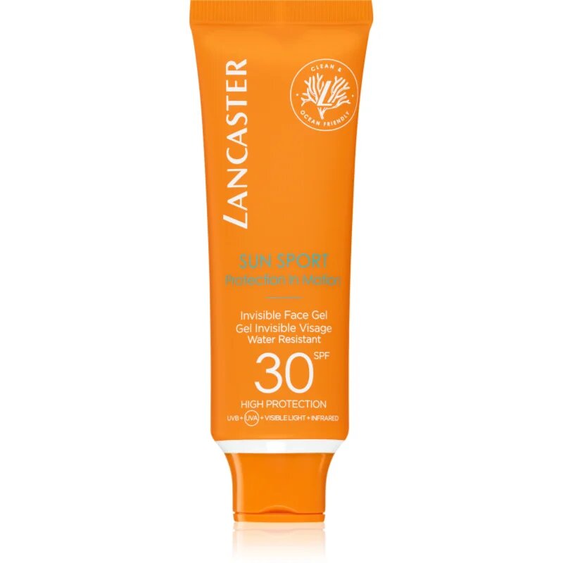 Sun Sport Invisible Face Gel gel de piele calmant SPF 30 I. 50 ml