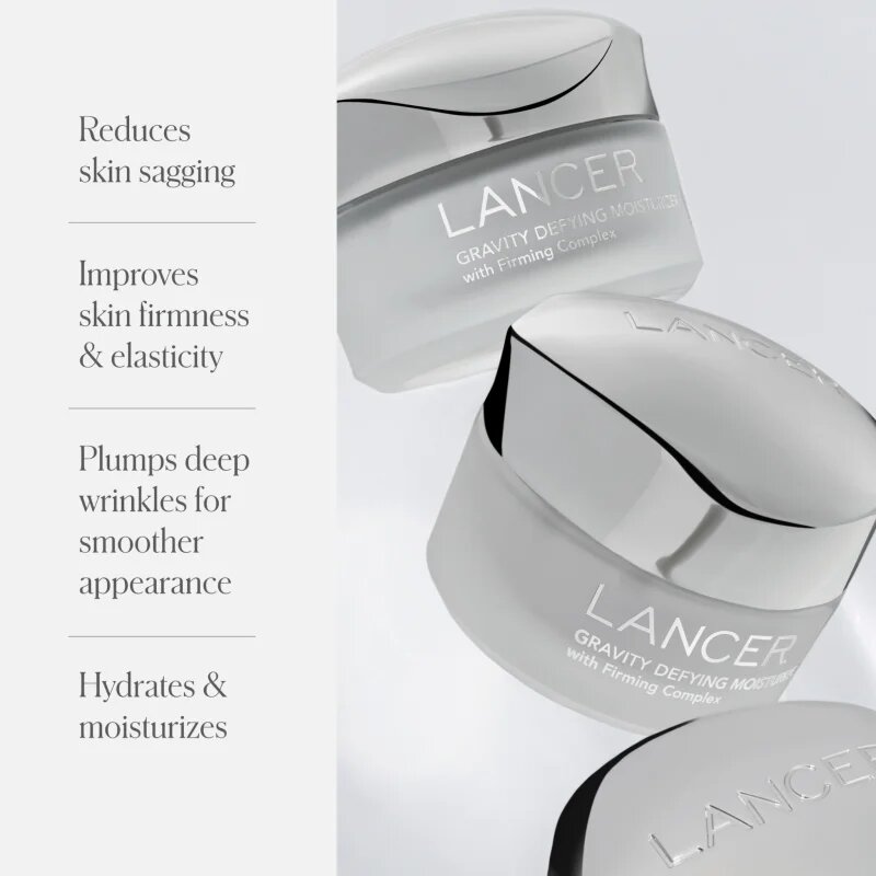LANCER GRAVITY DEFYING Moisturiser cremă de zi cu efect de fermitate și de lifting 50 ml
