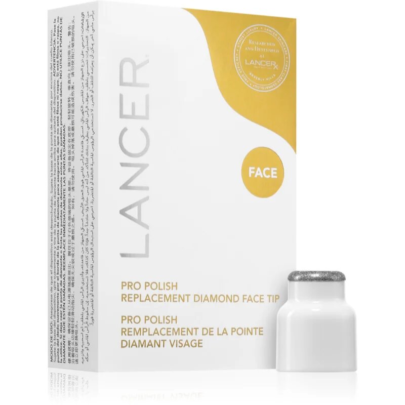 LANCER PRO POLISH MICRODERMABRASION DEVICE FACE vârf de rezervă din diamant faciale 1 buc