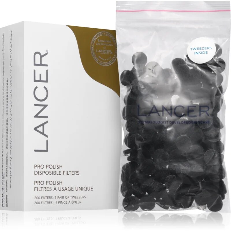LANCER PRO POLISH MICRODERMABRASION DEVICE FILTERS filtre de rezervă + pensetă 1 buc
