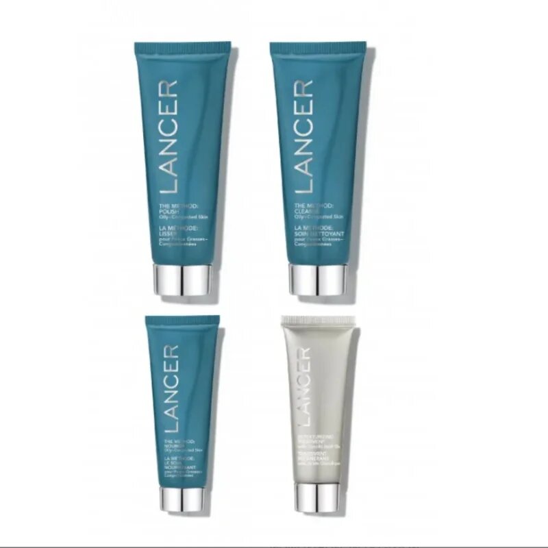 LANCER THE METHOD INTRO KIT Oily-Congested Skin set cadou pentru ten gras