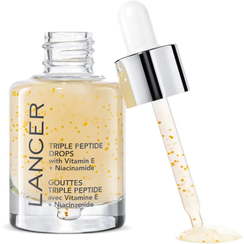 LANCER TRIPLE PEPTIDE DROPS ser de reîntinerire cu peptide 30 ml