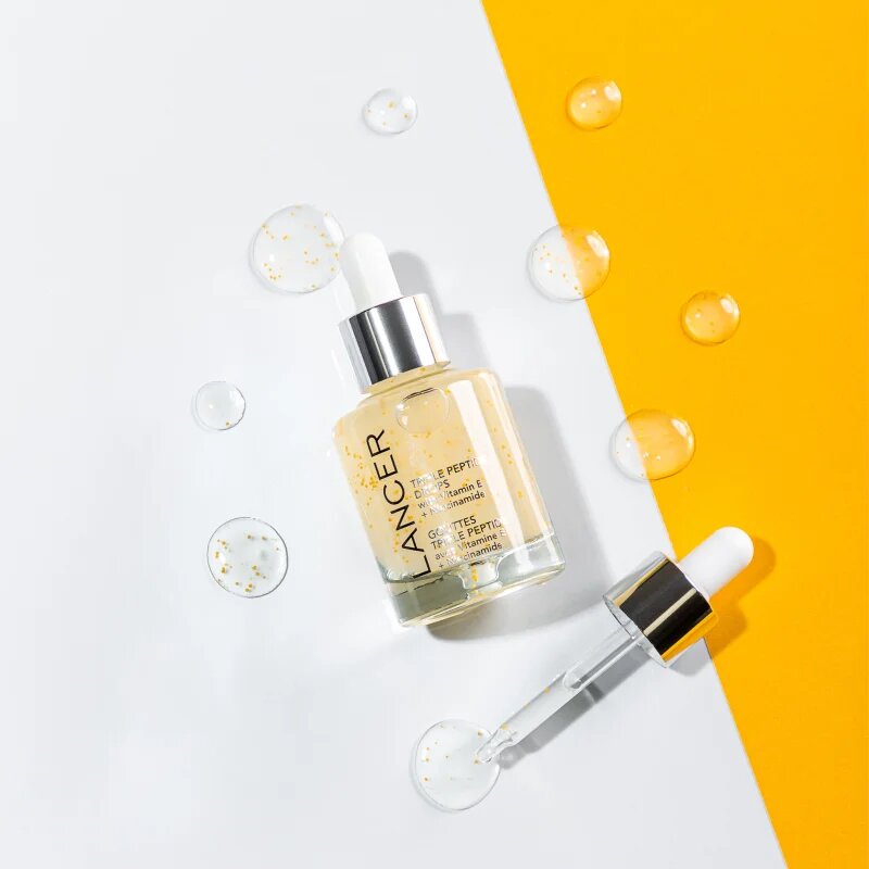 LANCER TRIPLE PEPTIDE DROPS ser de reîntinerire cu peptide 30 ml