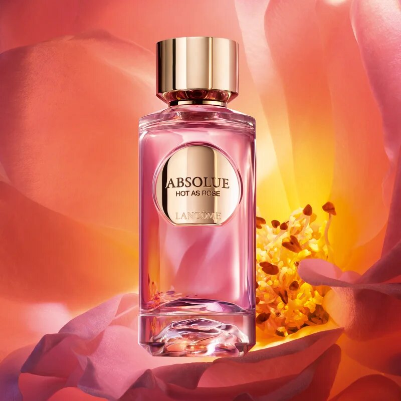 Lancôme Absolue Les Parfums Hot as Rose Eau de Parfum pentru femei 50 ml