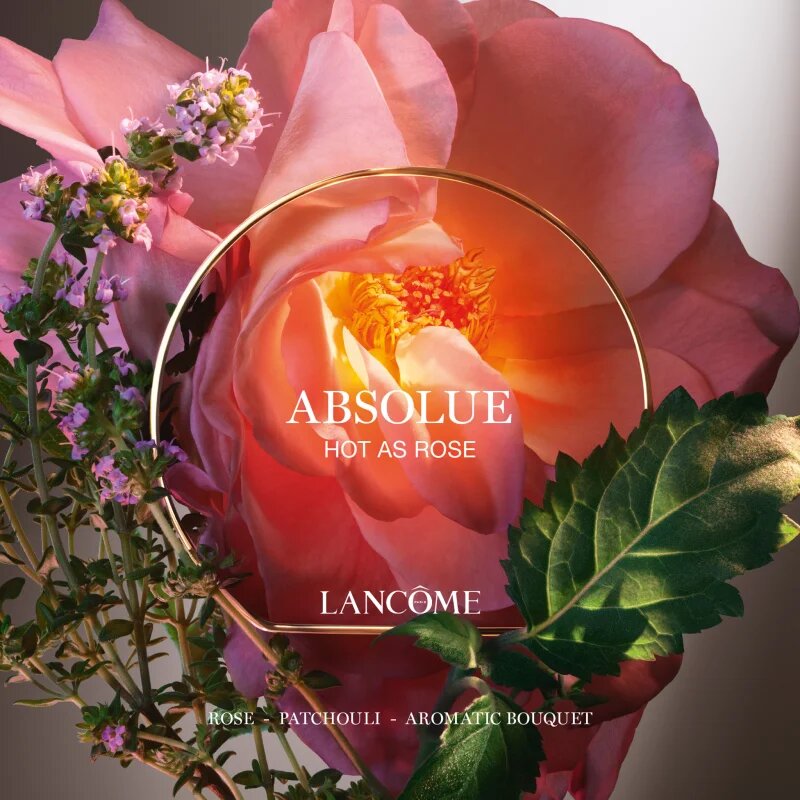 Lancôme Absolue Les Parfums Hot as Rose Eau de Parfum pentru femei 50 ml